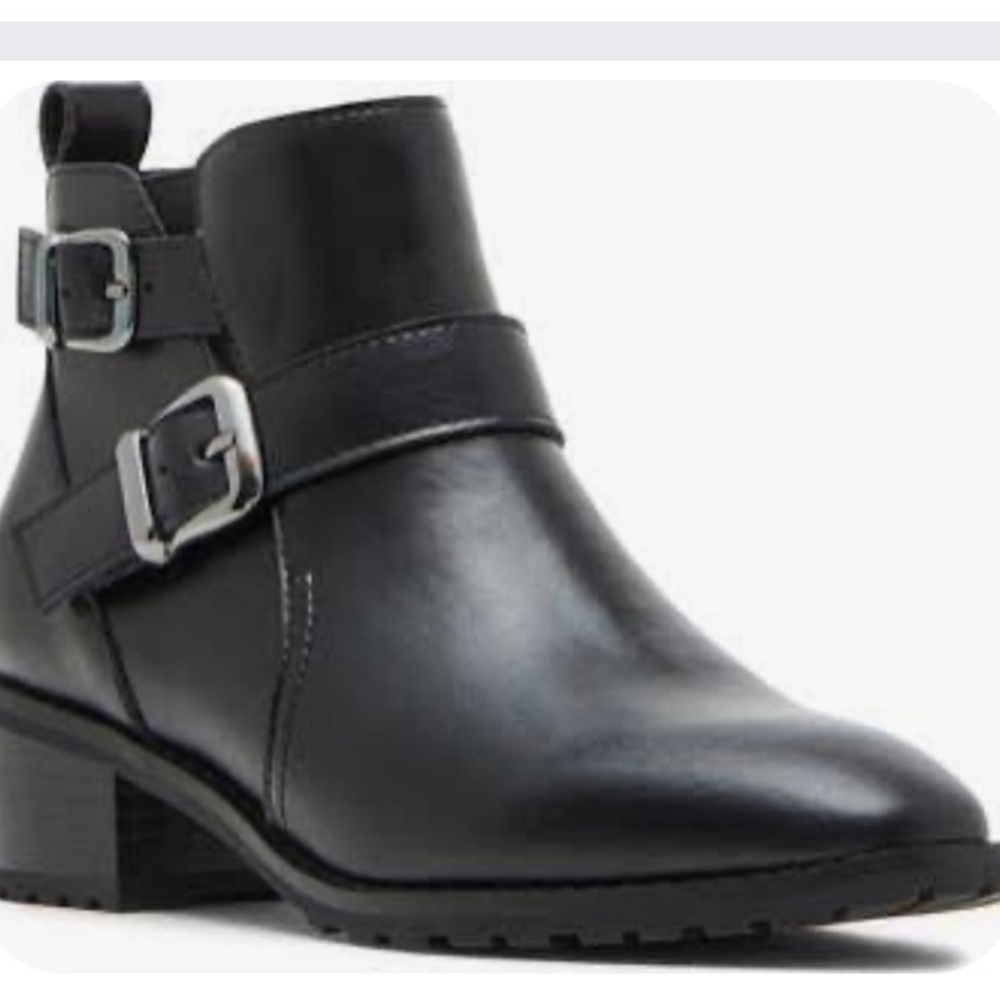 🌸BLONDO🌸 Shanna Waterproof Ankle Black Leather Boot Size: 6.5M - Picture 1 of 8